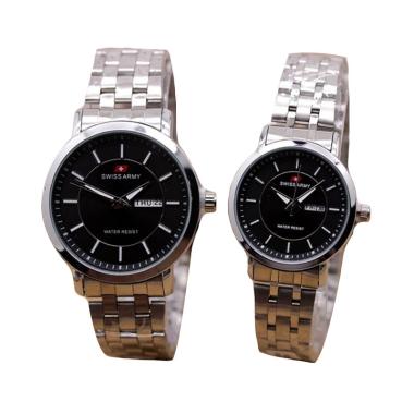 Swiss Army Jam Tangan Couple Stainless Steel Sa 2589 Ad Full Black Source · Swiss Army