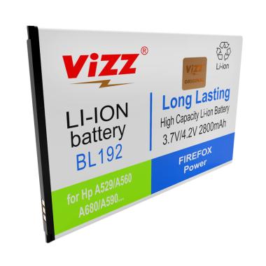 Vizz Baterai Double Power for Lenovo BL192/A529/A560/A680/A590 [2800 mAh]