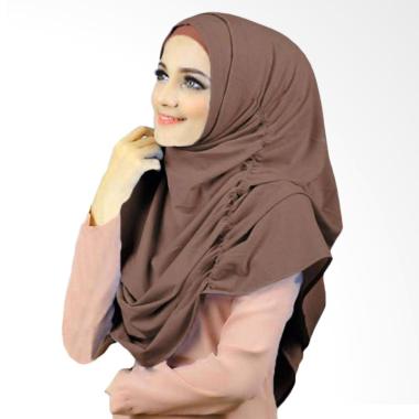 Kus group Hijab Narinda Kerudung syar'I - Coklat
