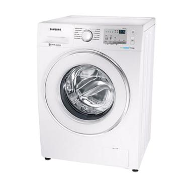 Samsung Front Loading WW65J3033LW Mesin Cuci - White [6.5 Kg] White