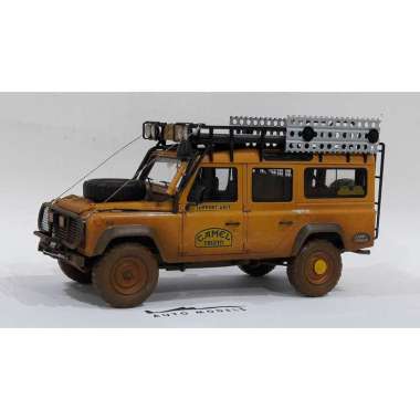 ALMOST REAL LAND ROVER DEFENDER 110 RALLY CAMEL TROPHY 1993 DIRTY VERSION