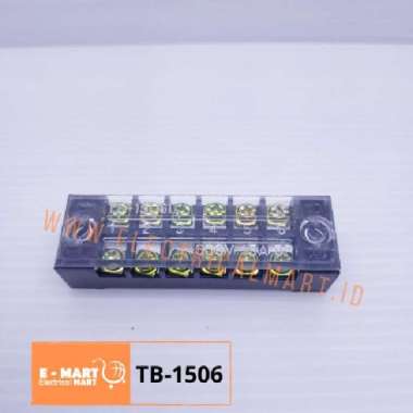 Terminal Blok Kabel TB-1506 / Blok Kabel 6 Pole 15A