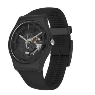 Swatch SO32B108 SPOT TIME BLACK Original & Garansi