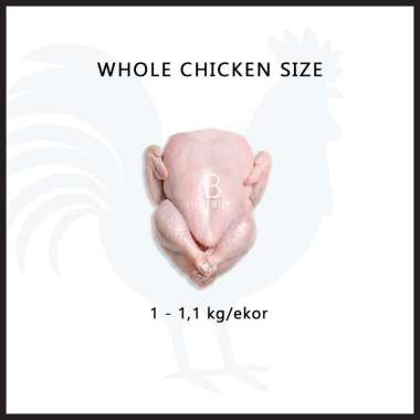 Ayam karkas / PKK (ayam broiler) 1 - 1.1kg frozen