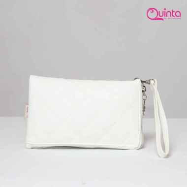 DOMPET PANJANG SLIM POUCH BY QUINTA PUTIH