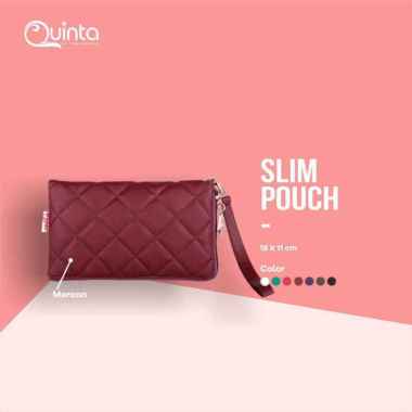 DOMPET PANJANG SLIM POUCH BY QUINTA MERAH