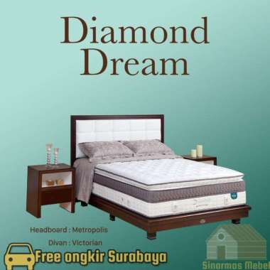 GUHDO SPRING BED DIAMOND DREAM 160 x 200