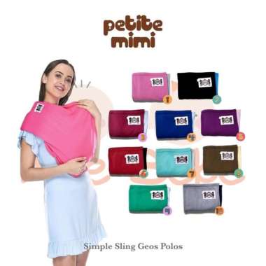 Petite Mimi Gendongan Kaos Polos M