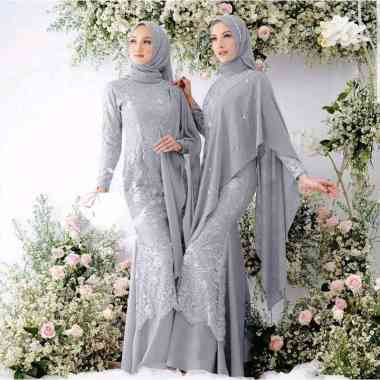 Gamis Maxy Dress Belezza Duyung Brukat gamis pesta gaun pesta baju pesta wanita gamis duyung gamis b