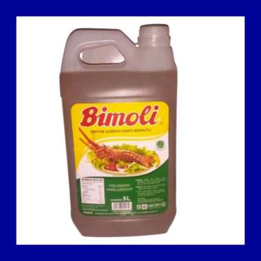 Bimoli Minyak Goreng Jerigen 5 Liter.