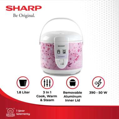 SHARP Rice Cooker 1.8L KS-R18MS-PP