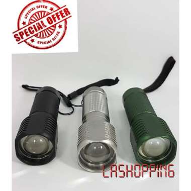 Senter LED 818 Zoom