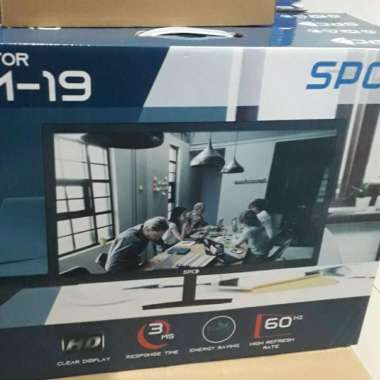 Monitor LED SPC 19inch SM19 Garansi Resmi