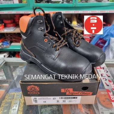 KWD301X SEPATU SAFETY SEMI BOOT TALI HITAM KING'S HONEYWELL KWD 301 X