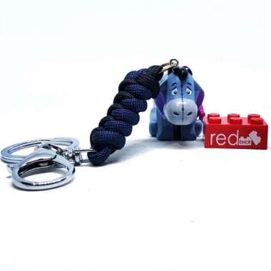 Gantungan Kunci / Bagcharm LEGO Winnie The Pooh Series Paracord Eeyore