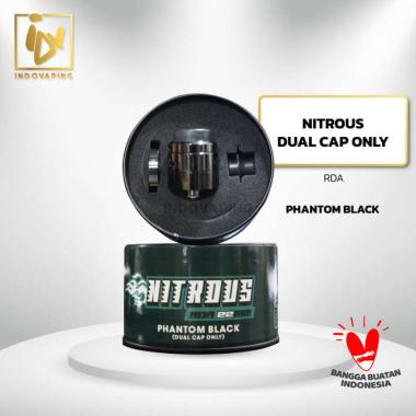 RDA Vapor Vape- Nitrous RDA 22mm Dual Cap Only Authentic Isabella