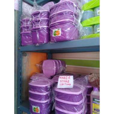 RANTANG 3 SUSUN GOLDEN SUNKIST Bahan Tebal Box bawah Besar RPS 9007