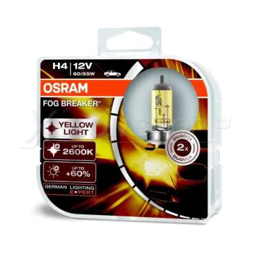 Bohlam OSRAM H4 FBR Fog Breaker 12V 60/55W Original