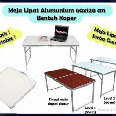 Meja Lipat Portable / Meja Lipat Koper