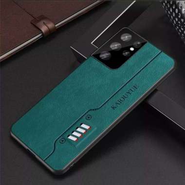 CASE KULIT SAMSUNG S21 / S21 PLUS CASING KAIOUYUE DESAIN ORIGINAL S21 Hijau