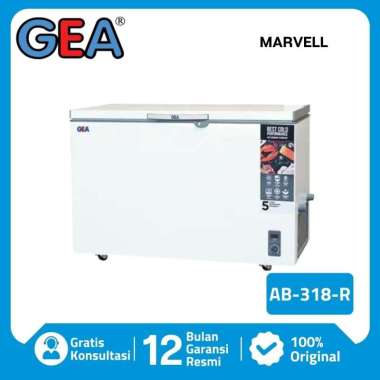GEA AB 318 R KULKAS BOX CHEST FREEZER 300 LITER ORIGINAL GARANSI RESMI