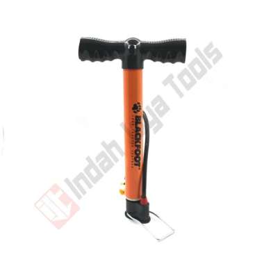 BLACKFOOT Pompa Mini 25 cm - Pompa Sepeda Tabung Angin Manual Ban