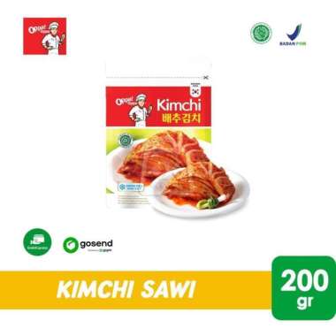 OPPA Kimchi Sawi Fresh / Kimchi Halal Korea Jongga (200gr) INSTANT