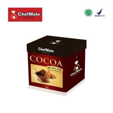 Chefmate Cocoa Powder / Coklat Bubuk Premium [2kg / 1 box]