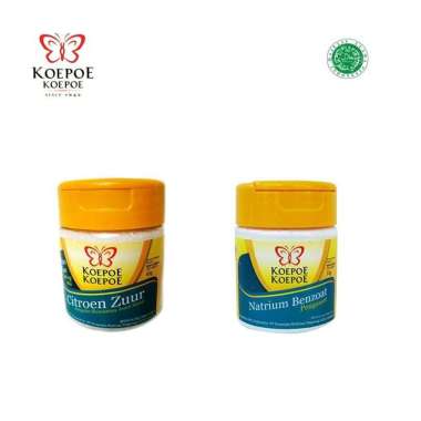 Koepoe Natrium benzoat / Citroen HALAL Natrium Benzoat