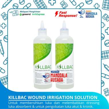 KILLBAC WOUND IRRIGATION SOLUTIN @ 350 ML