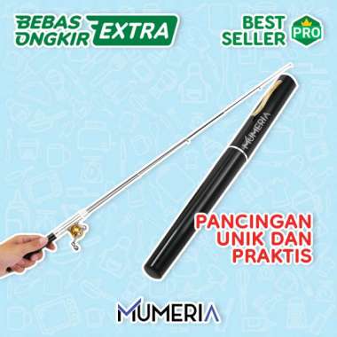 Extreme Fishing Pen Pancingan Pena Mini Saku Portable