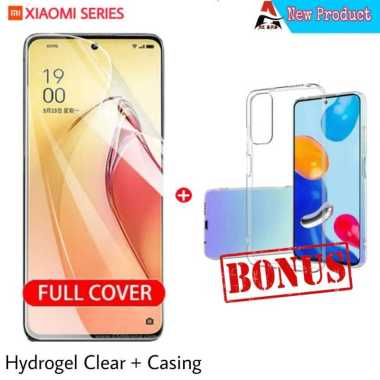 Hydrogel Xiaomi Redmi Note 10 10s 11 11s 4G 8 9 9s 7 Pro Hydrogel Film Not Tempered Glas Bonus Casin