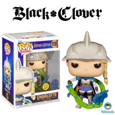 Funko POP! Black Clover Charlotte Roselei Glow in the Dark EXCLUSIVE