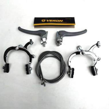 Rem sepeda U-brake/capit BMX Mini Jengki fullset Veron