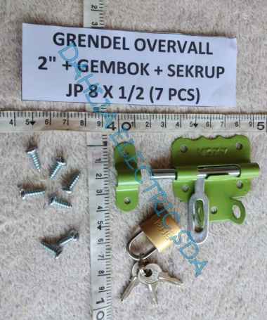 GRENDEL OVERVALL 2 INCH VOXY + GEMBOK + SKRUP JP 8x1/2