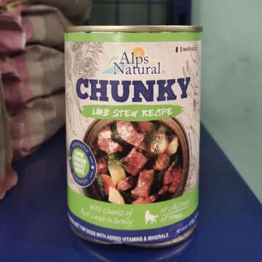 Chunky Dog Food 415gr Alps Natural lamb