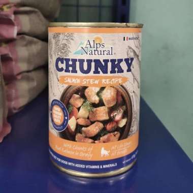 Chunky Dog Food 415gr Alps Natural salmon