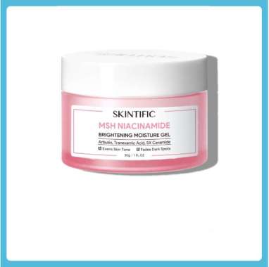 SKINTIFIC MSH Niacinamide Brightening Moisturizer Glowing Moisture Gel 30g