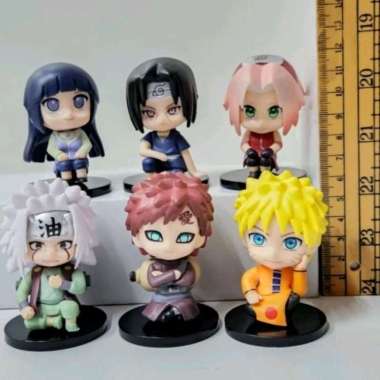 Naruto Hinata Itachi sakura Jiraiya Gaara Naruto action figure set