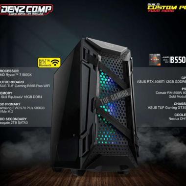 TUF GAMING PC - RYZEN 7 5800X RTX 3080TI RAM 16GB NVME 500GB HDD 2TB