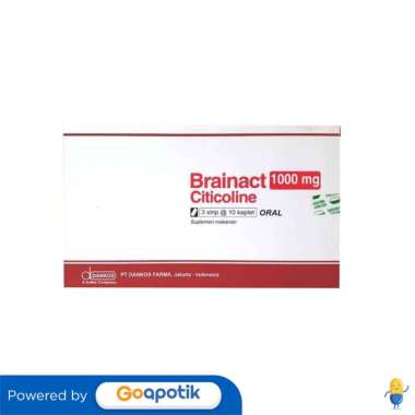 BRAINACT 1000 MG BOX 30 KAPLET