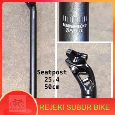 seatpost turner 25.4 sepeda minion panjang 500 mm 50 cm alloy