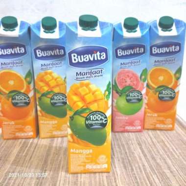 BUAVITA Mango Jus Buah Mangga - Kemasan 1L