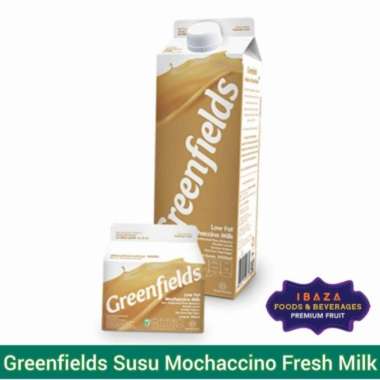 Promo Harga Greenfields Fresh Milk Low Fat Mochaccino 1000 ml - Blibli