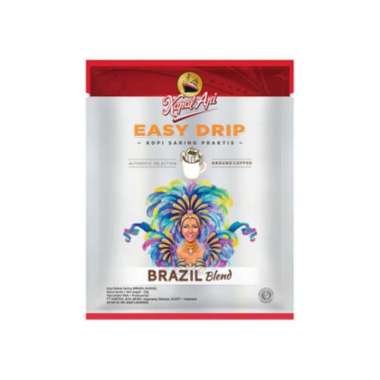 Promo Harga KAPAL API Kopi Easy Drip Brazil per 5 pcs 10 gr - Blibli