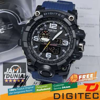 JAM TANGAN DIGITEC ORIGINAL - JAM DIGITEC DA-2093T BL DA 2093 JAM DIGITEC 2093 JAM TANGAN PRIA JAM P
