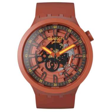 JAM TANGAN SWATCH - JAM SWATCH ORIGINAL SB01R100 SWATCH SB 01R100 BIG BOLD JAM TANGAN PRIA JAM PRIA