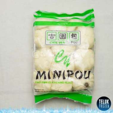 Chik yen minipou rasa kacang ijo 500 gr / mantau kacang hijau / hijao