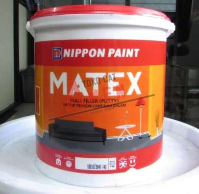 NIPPON PAINT MATEX WALL FILLER PUTTY 1KG / CAT DEMPUL PLAMIR TEMBOK