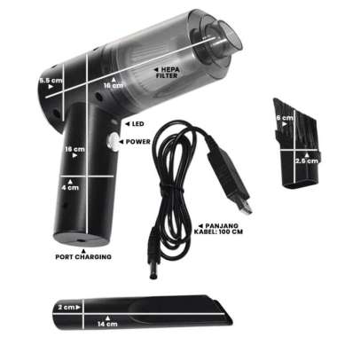 Vacum Cleaner Portable Mini 2in1 Vacuum Cleaner Penyedot Debu
